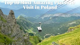 Top 10 Most Amazing Places to Visit in Poland  Best Travel Destinations in Poland [upl. by Cariotta132]