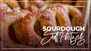 Sourdough Soft Pretzels Without Lye [upl. by Ciaphus]