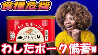 食糧危機に備えて「わしたポークJAPAN」を備蓄w わしたポーク 豚肉 鶏肉 食品添加物 無添加 お手軽 美味しい 食卓 沖縄県物産公社 [upl. by Refeinnej450]