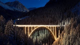 Timelapse Chur Arosa Trainlapse [upl. by Issi605]