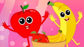 Apples and Banana Song for Kids Fun Nursery Rhyme by Mr Alphabet [upl. by Einna]