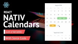 React Native Calendar  Just a Variable [upl. by Vidda]