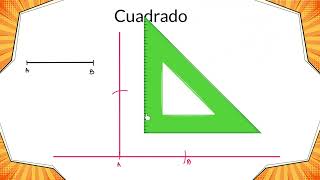 Construcción de Paralelogramos con Escuadra y Compás  Cuadrado y Rectángulo [upl. by Norad]