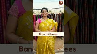 Silver zari woven Banarasi silk sarees in festive colours WhatsApp 9100062127 banarassilksarees [upl. by Shelia]