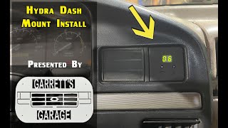 Installing the HYDRA Mount in the Dash of your OBS Ford [upl. by Maziar]