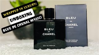 Unveiling Luxury Bleu De Chanel Eau De Parfum Unboxing and Review [upl. by Andonis658]