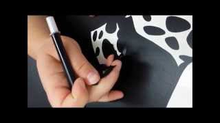 How To Weed A Vinyl Wall Decal [upl. by Neukam]