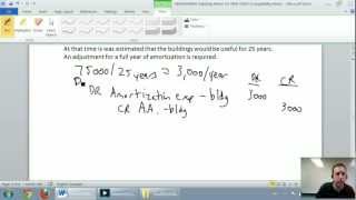 Accounting  Unit 3  Part 8a  Comprehensive Adjusting Journal Entries Problem [upl. by Etnuahc]