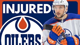 Edmonton Oilers Lose Vinny Desharnais To Injury [upl. by Aleetha]