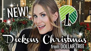 NEW DOLLAR TREE LUXURY CHRISTMAS 🎄10 Traditional Ideas you NEED to try [upl. by Ycam]