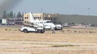 Pilots Wife Lands Plane After Husband Suffers Heart Attack [upl. by Hartman]