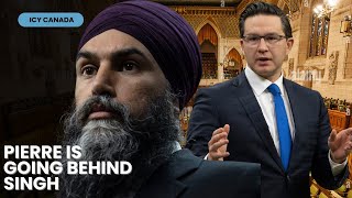 Pierre Poilievre Dropped A Bombshell On Jagmeet Singh [upl. by Annayhs]