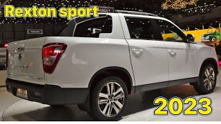 New  2023 SsangYong Rexton Sports pickup I interior and Exterior [upl. by Pomfret]