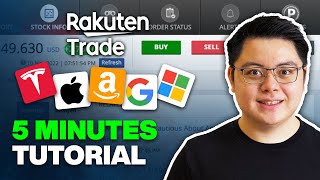 How to Buy US Stocks amp ETFs on Rakuten Trade [upl. by Linea703]