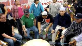 Northern Cree Singers at PHC Pow wow 2009 Yorkton Sask [upl. by Boelter]