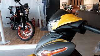 Yamaha Lagenda 115Z Yellow Walkaround 2019 [upl. by Essej809]