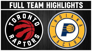 Toronto Raptors vs Indiana Pacers  November 18 2024 [upl. by Bausch]