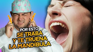 ¡POR ESTA RAZÓN TRUENA y SE TRABA TU MANDÍBULA ¡A que no sabías 😶‍🌫️ [upl. by Nhtanhoj]