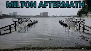 Hurricane Milton Aftermath in Orlando Lake Ivanhoe Flooding [upl. by Yeleen]