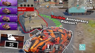 Is The OneYear Anniversary Platoon really that bad  War Thunder Mobile [upl. by Julide]