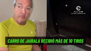 BALEAN CARRO DEL CANDIDATO PRESIDENCIAL JIMMY JAIRALA FUE UN ATENTADO DENUNCIA JAIRALA [upl. by Jc]