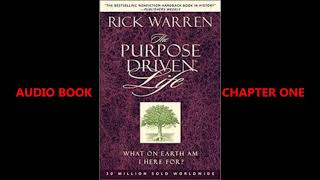 The Purpose Driven Life  Audio Book  Chapter 1 [upl. by Melessa]