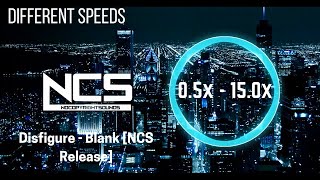 Different Speeds Disfigure  Blank NCS Release [upl. by Ramo]