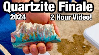 Quartzite Gem Show 2024 Finale  Agate Japer Turquoise Native Jewelry amp More [upl. by Mathis187]