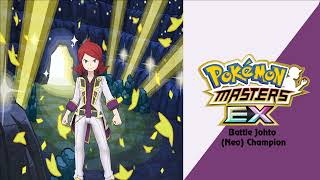 🎼 Battle Vs Johto Neo Champion Pokémon Masters EX HQ 🎼 [upl. by Vullo]