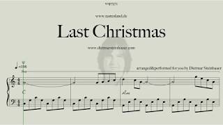 Last Christmas  For Piano Beginner [upl. by Arol]