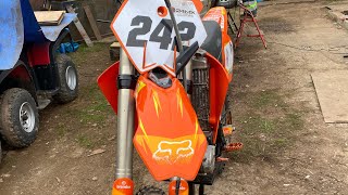 KTM 520525 Exc Anlasser defekt reparieren 🚨 [upl. by Nauquf31]