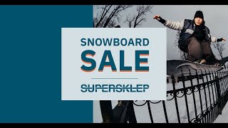 SUPERSKLEP SNOWBOARD SALE [upl. by Feigin387]