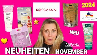 ROSSMANN UND DM HAUL ALLE NEUHEITEN NOVEMBER 2024 [upl. by Eiffe118]