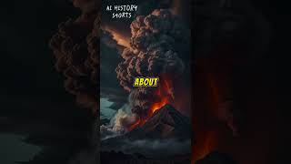 The Largest Volcanic Eruption in History shorts historyfacts [upl. by Zulema]