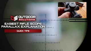 Mastering Parallax Simplifying the Basics of Rifle Scope Adjustment [upl. by Adnicaj]