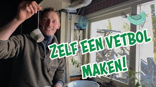 DIY Zelf een vetbol maken voor vogels [upl. by Mata]