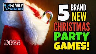 5 BRAND NEW CHRISTMAS PARTY GAMES FOR 2023 [upl. by Ebby]