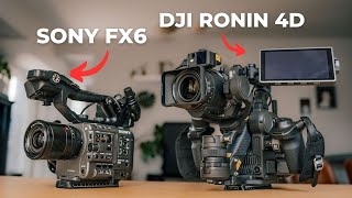 Sony FX6 Vs DJI Ronin 4D Heres Where it Wins [upl. by Demetria]