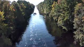 ICW Dismal Swamp Timelapse [upl. by Nnaeitak]