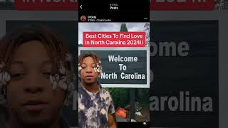 10 Best Cities In North Carolina To Find Love nc fayetteville charlotte raleigh northcarolina [upl. by Vange]