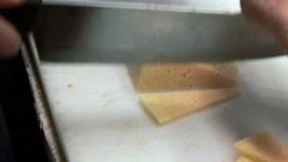 How to Cut Hard Cheese  CHOW Tip [upl. by Oakleil]