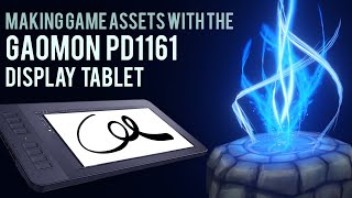 Making Game Assets in Blender 28  Gaomon PD1161 Display Tablet Review [upl. by Consalve773]