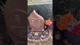 Whitney Bobbi Christina and Cissy Houston grave site shorts whitneyhouston popmusic [upl. by Nolana]