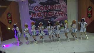 PERFOME DANCE BY OPHELIA  EVENT OOKAMI MATSURI  PALANGKARAYA 091124 [upl. by Jobi]