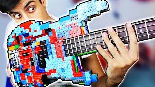 I Built a Bass Guitar Out of LEGO [upl. by Onstad310]