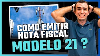 COMO EMITIR NOTA FISCAL NO MODELO 21 [upl. by Osbourn]