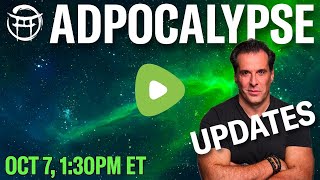 ADPOCALYPSE with JEANCLAUDE  OCT 7 [upl. by Anhaj]