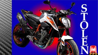 KTM 890r Duke  Carbon fiber walkthrough [upl. by Mansur101]