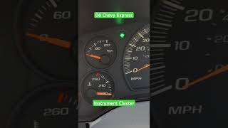 Chevy Express GMC Savana Van Truck gauge cluster rebuild programming lighting stepper motors [upl. by Lehmann]