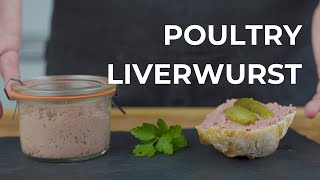 Make poultry liverwurst yourself  mild fine amp super tasty [upl. by Ajay]